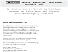 Tablet Screenshot of kklb.ch